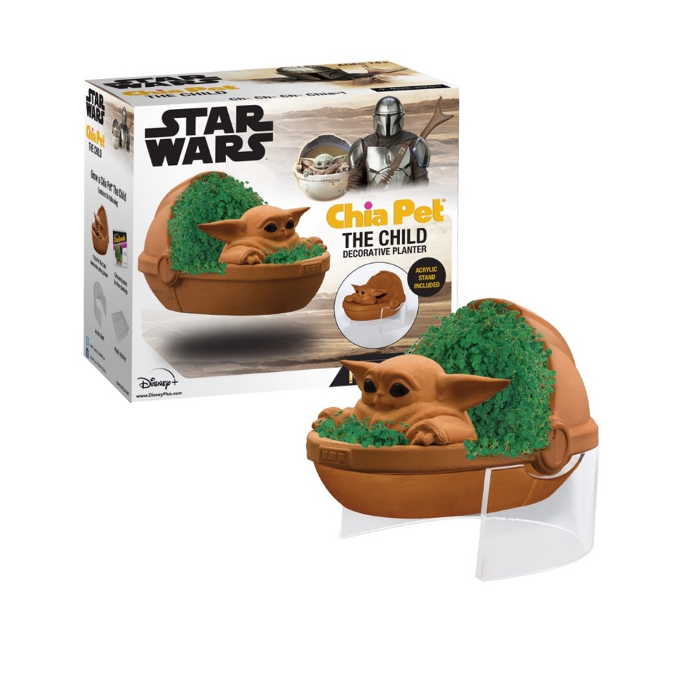Chia Pet - Star Wars The Child Baby Yoda Floating Edition with Stand